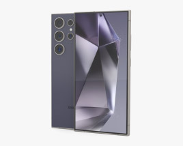 Samsung Galaxy S24 Ultra Titanium Violet Modèle 3D